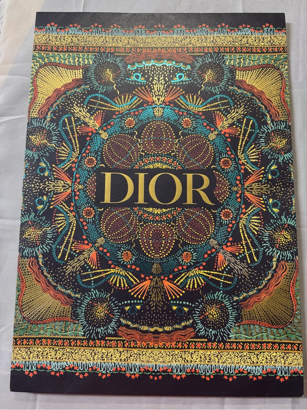 DIOR Special Edition 💯% Authentic Envelope Gift Bag. RARE intricate design. EUC